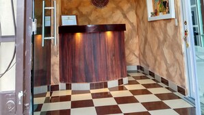 Entrée de l’hébergement