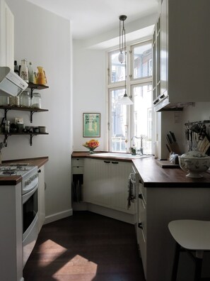 Kühlschrank, Herdplatte, Geschirrspüler