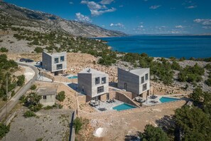 Exterior - Luxury villa Rock - with private pool and beach (Lukovo Šugarje)