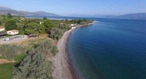 Aerial view - Christopoulos Villas (Aigialeia)