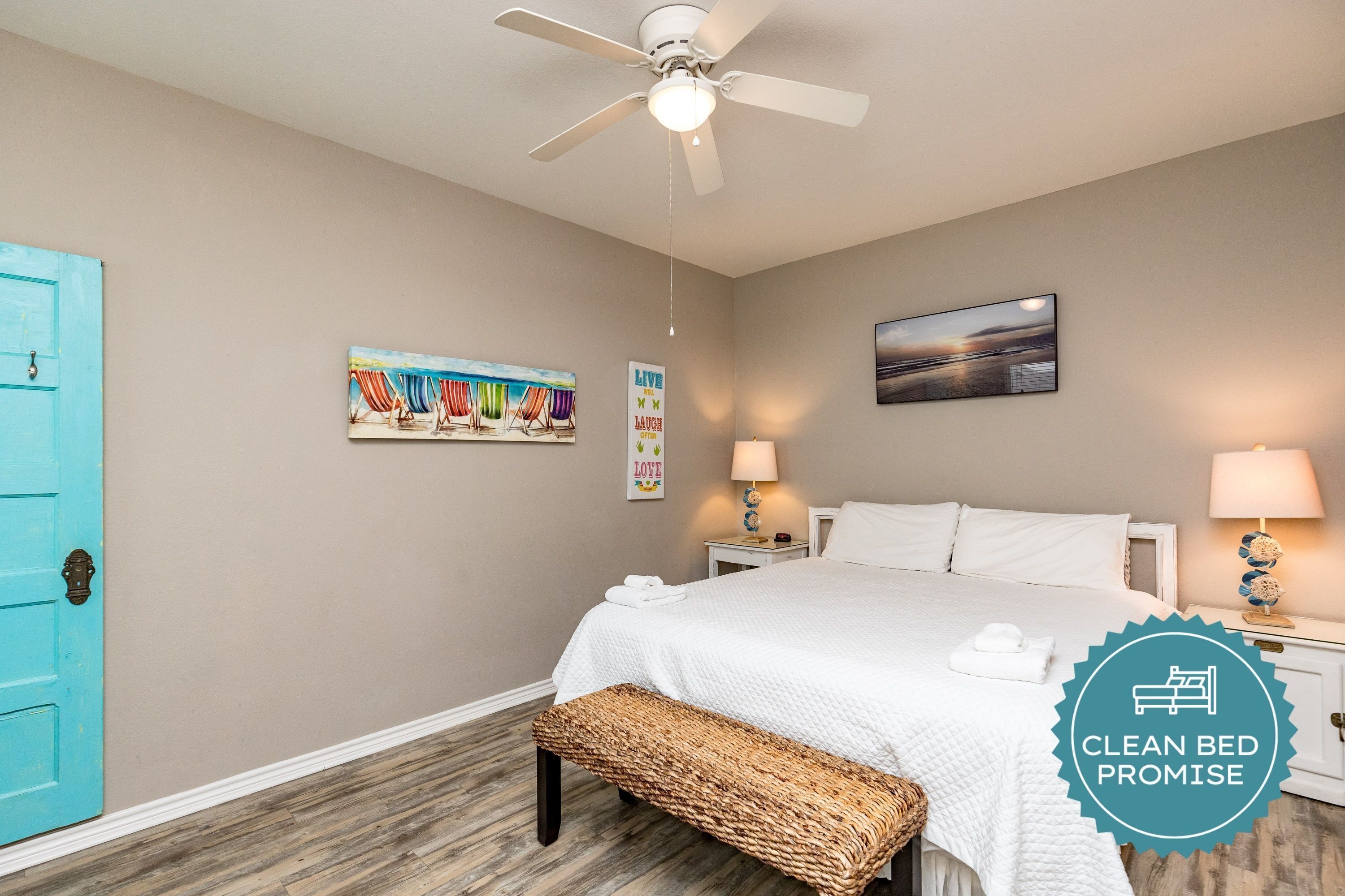 3 soverom, strykejern/-brett, wi-fi (inkludert) og sengetøy