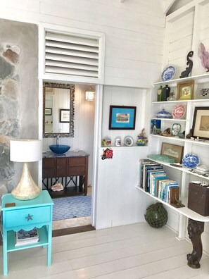 Interior - Two for One! Charming Cottage on hillside with private lounge on Turtle Beach! (BASSETERRE)