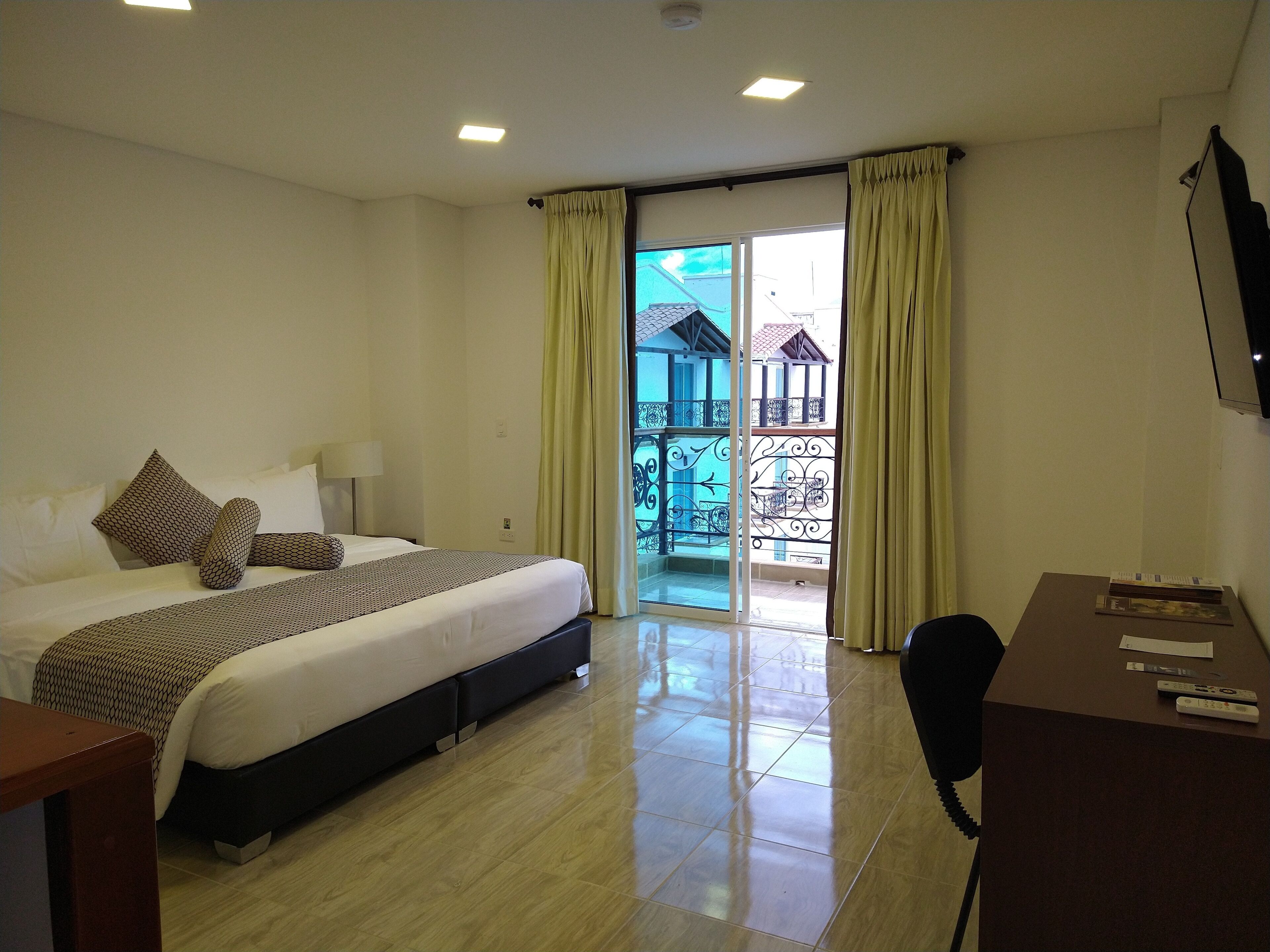 Minibar, in-room safe, desk, blackout curtains