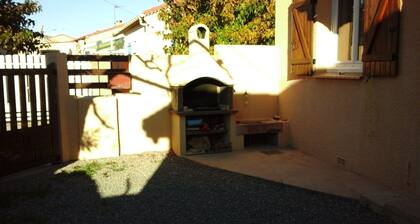Villa rental 6 people in Valras-Plage, near downtown and beach