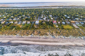 En la playa 