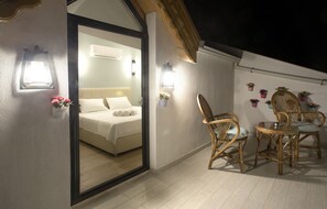 標準雙人房, 露台, 海景 | 露台/庭院