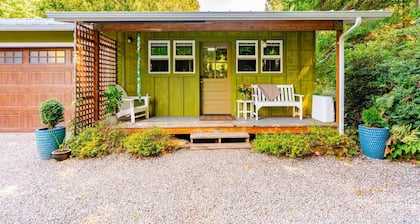Wooded Bainbridge Island Studio