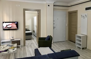 Apartment, 1 Bedroom | Living area