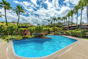 A heated pool - Heart of Wailea, Remodeled Kitchen and AC! Ekahi 45A (Wailea)