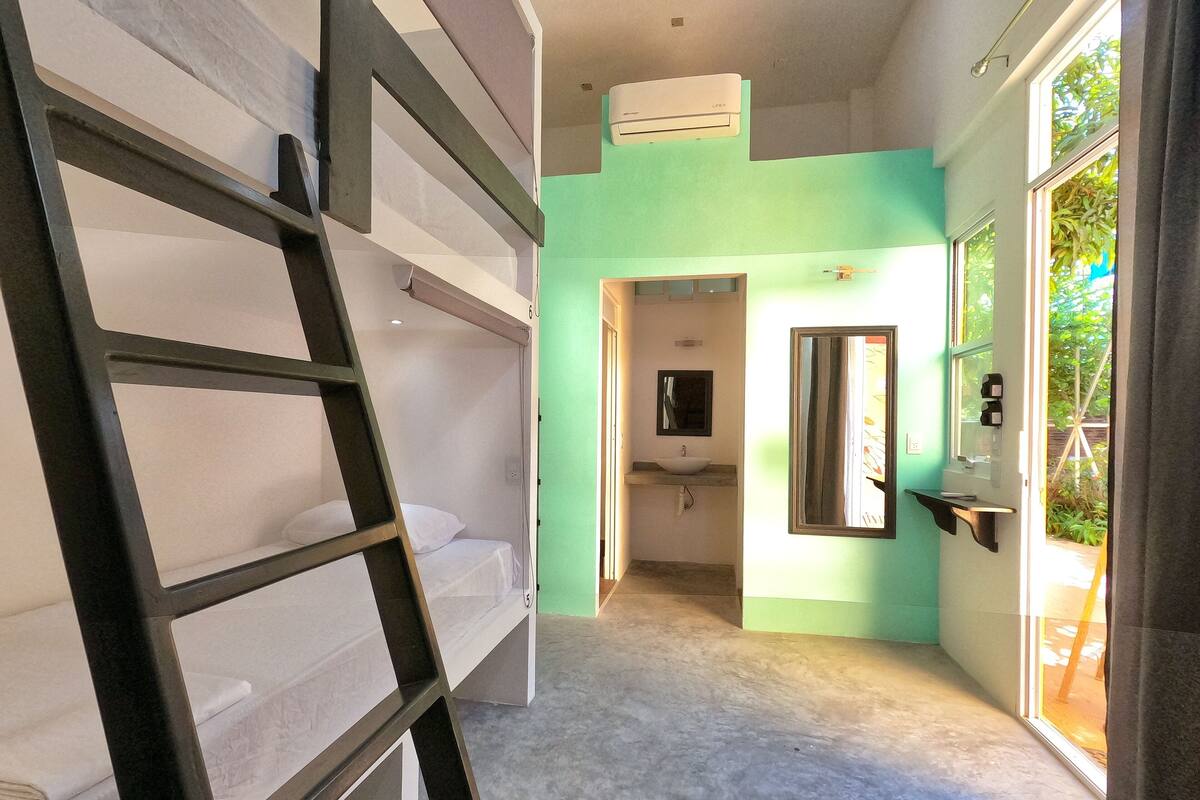Basic Shared Dormitory, Mix Dorm, 6 Beds | Wifi gratis y ropa de cama