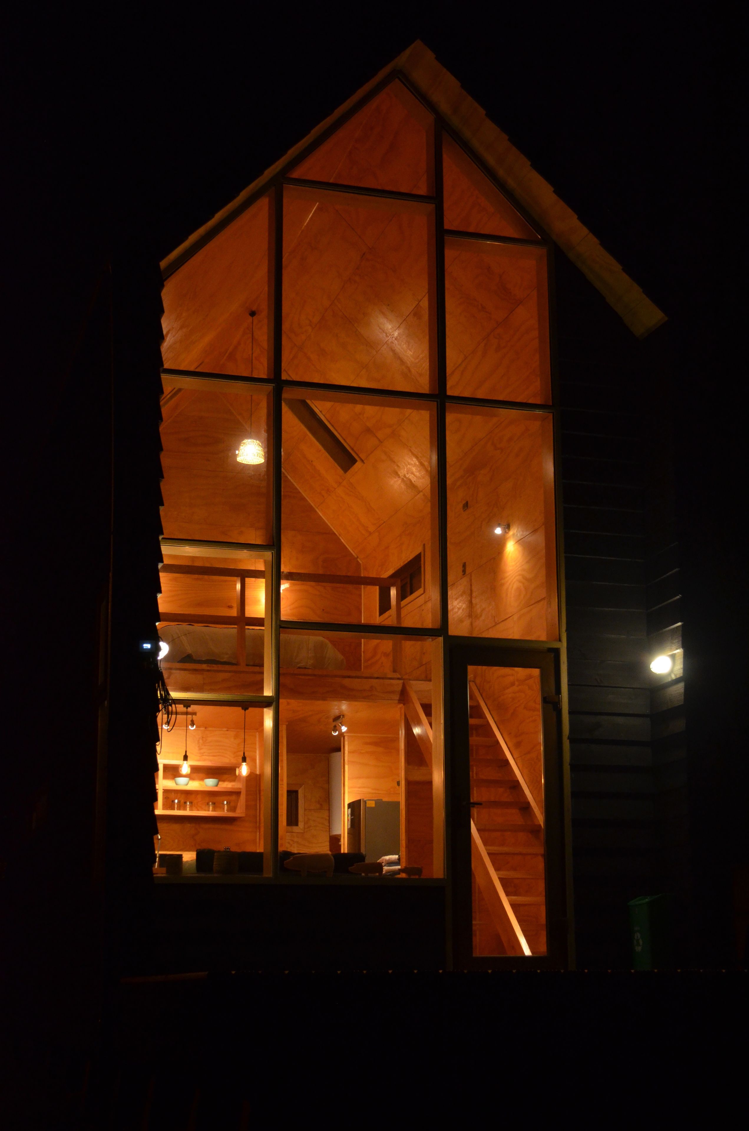 Design Loft | Front of property – evening/night