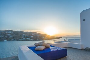 Panoramic House, Sea View | Terrace/patio - The Corfos Hills House (Mykonos)