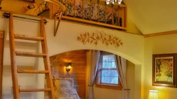 Cottage Romantis, pemandangan kebun (Schneewittchen Cottage) | 2 kamar tidur dan didekorasi berbeda-beda