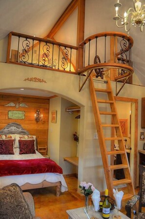 Casa de campo romântica, vista para o jardim | 2 quartos, individualmente decorados, individualmente mobiliados