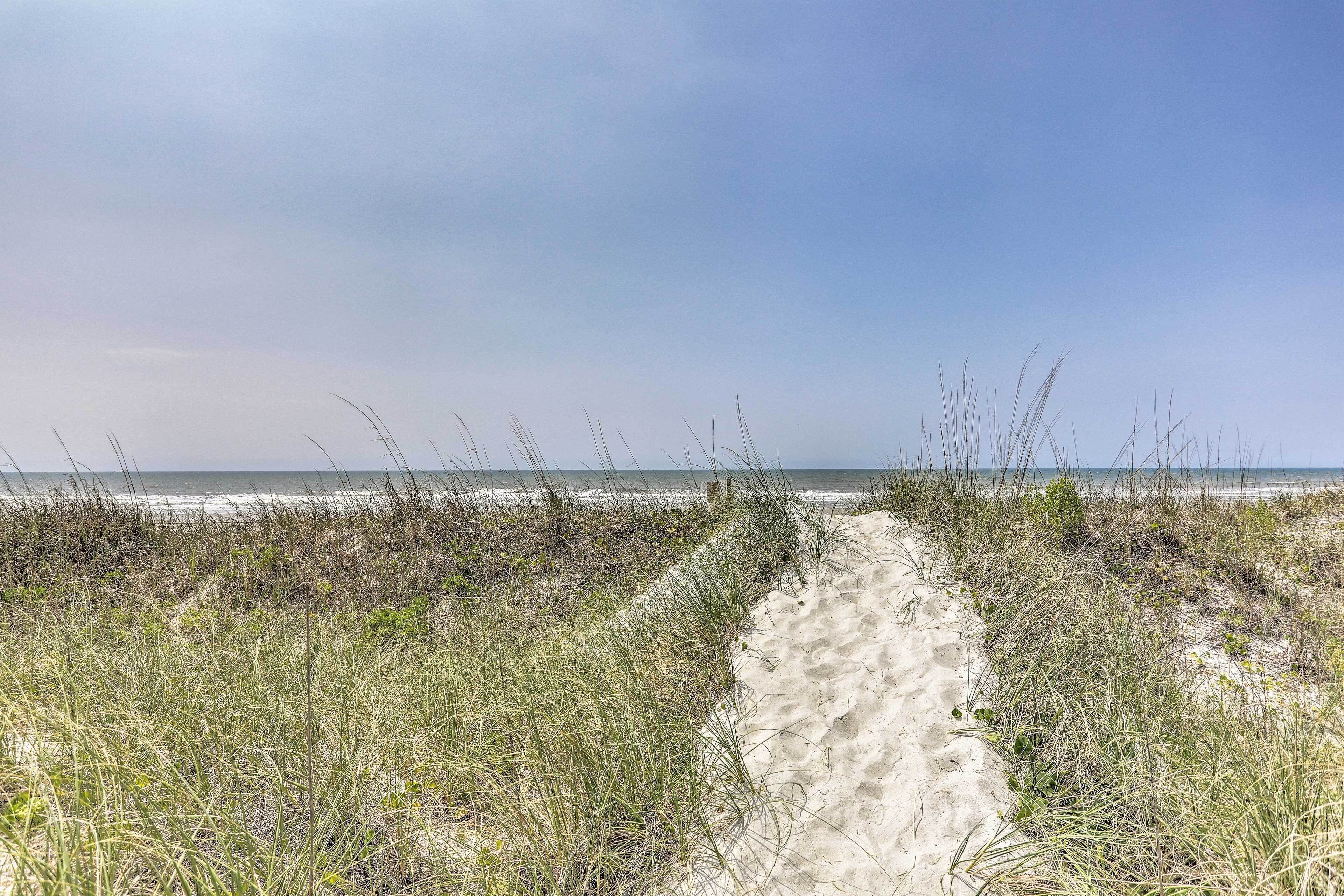 Beach nearby