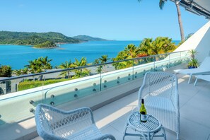 Apartment, 2 Bedrooms, 2 Bathrooms, Ocean View | Terrace/patio