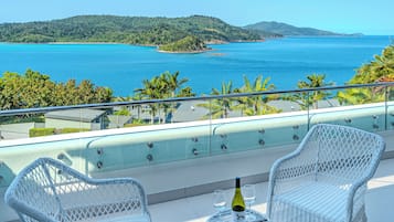 Apartment, 2 Bedrooms, 2 Bathrooms, Ocean View | Terrace/patio