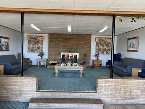 Sala de estar en el lobby