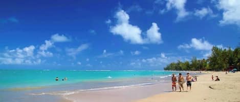 Beach nearby, beach towels