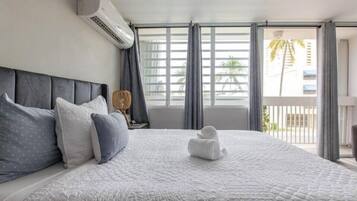 1 dormitorio, wifi gratis, ropa de cama y accesible en silla de ruedas