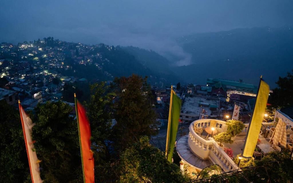 Vue depuis l’hébergement