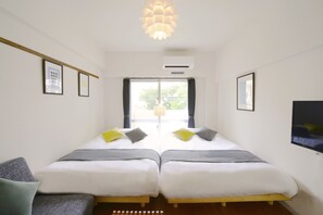 Quadruple Room Nordic Natural / NO | Individually decorated, free WiFi - Allstay Goya (Okinawa)