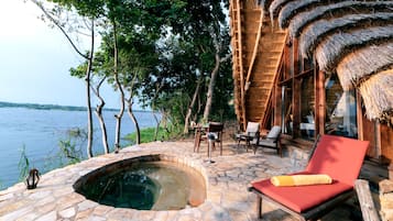 Deluxe Cottage, River View | View from room
