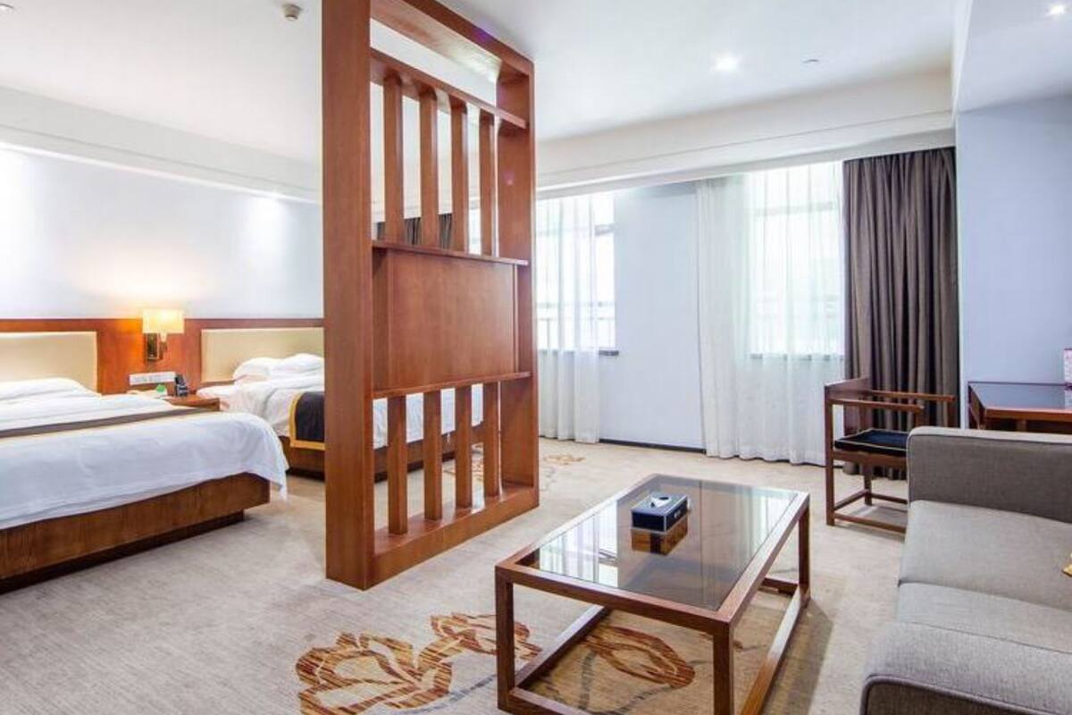 Kamar Twin Deluks | Tirai kedap cahaya, Wi-Fi gratis, dan seprai linen