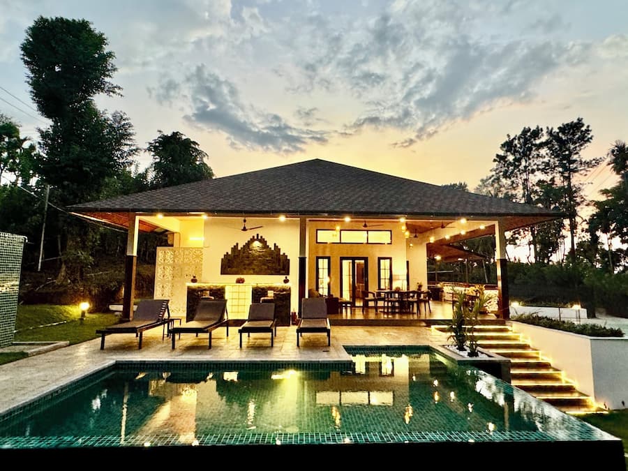 The Pool Villa at Tranquil | Premium bedding, in-room safe, individually decorated