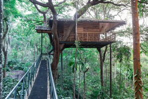 Luxury Tree House, 1 King Bed, Balcony, Valley View,(Child below 7 years strictly not allowed) | 高級寢具、房內夾萬、獨特設計、獨特裝修