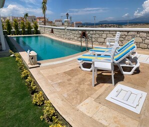 Pool - Luxury Villa Private Pool Sea View (2) (Cesme)