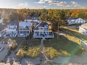 Exterior - Gorgeous and Unique New England Beach House: Panoramic Views of Saco Bay! (Saco)
