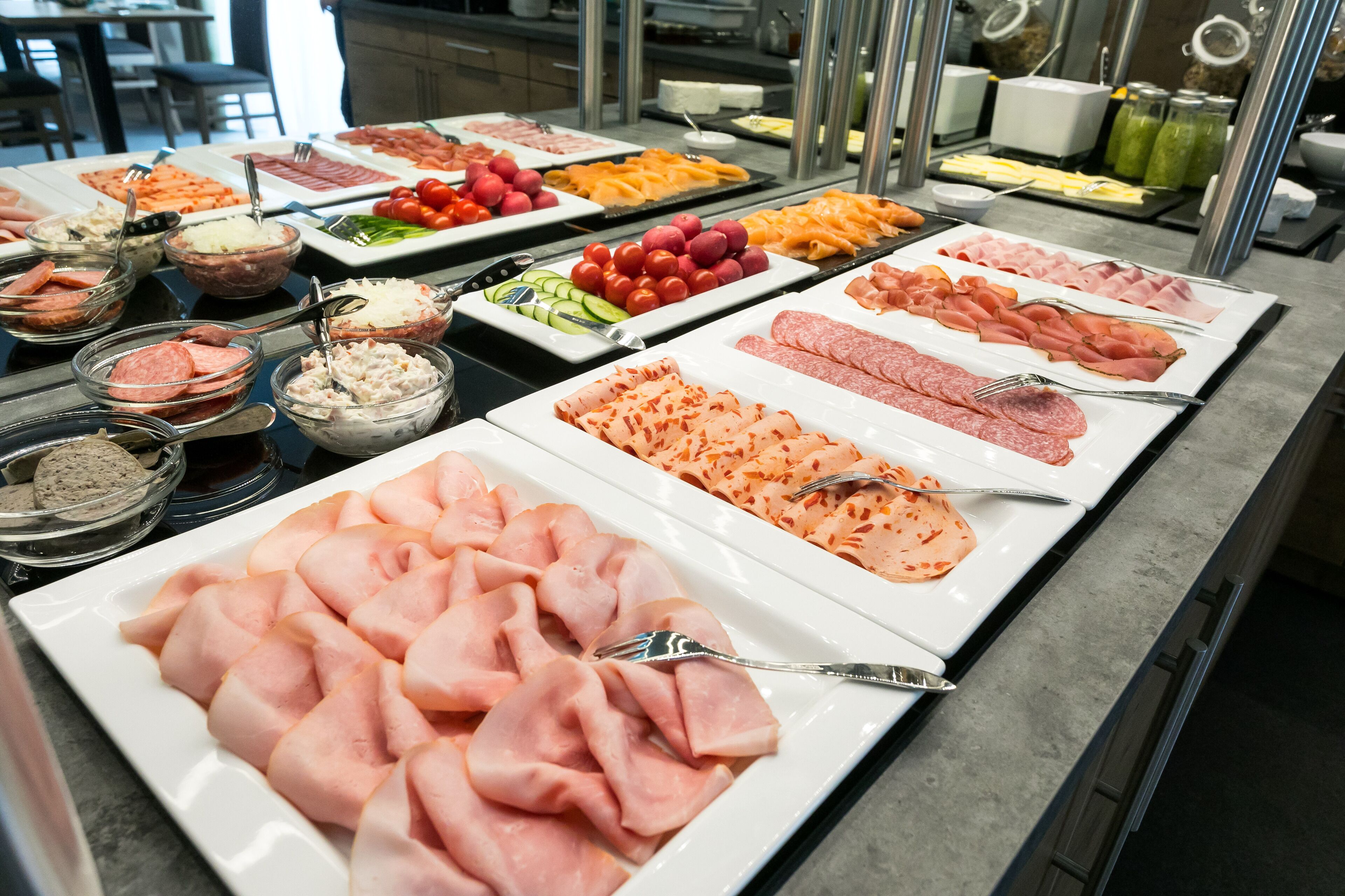 daily buffet breakfast (eur 12.5 per person)
