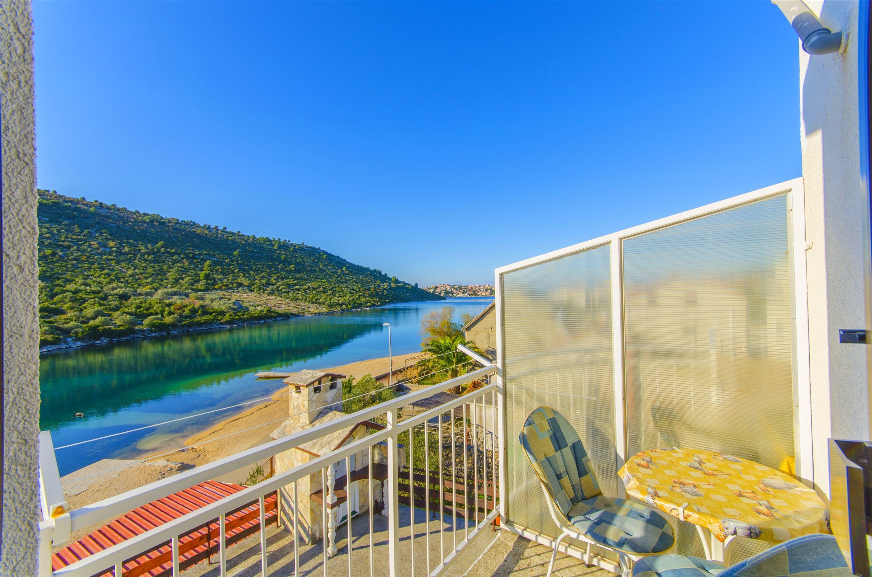 Blick auf das Wasser