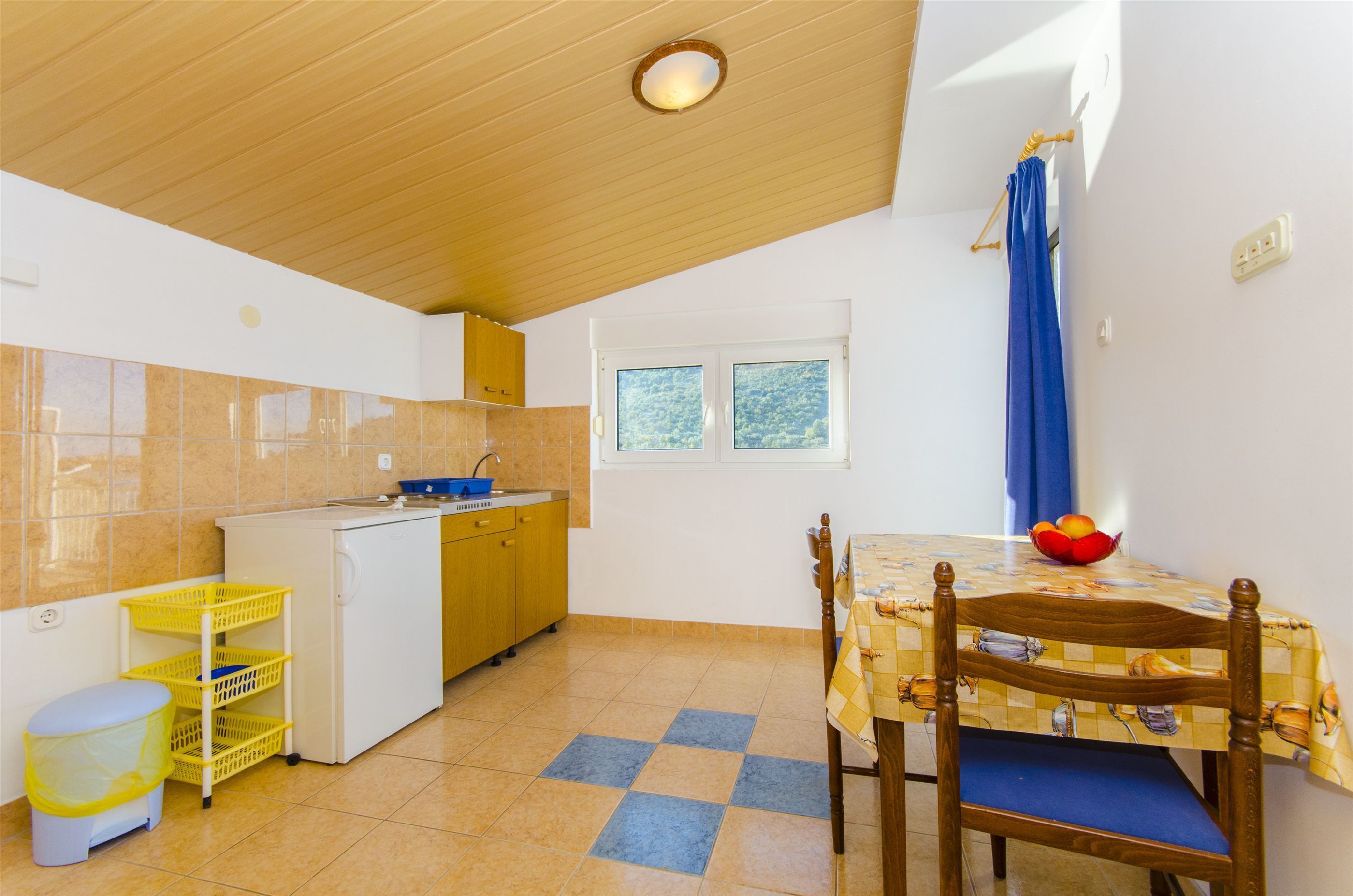 Private kitchen | Fridge, stovetop