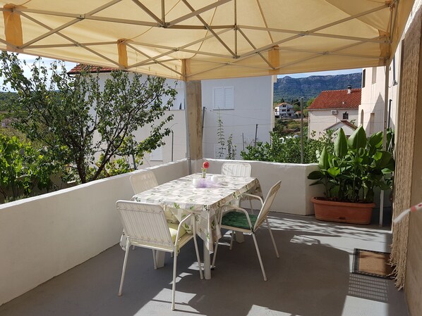 Terrace/patio - Apartment Lavcevic (Jelsa)