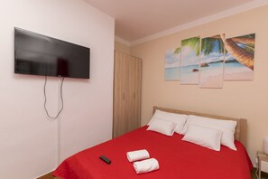 Wifi gratis y ropa de cama