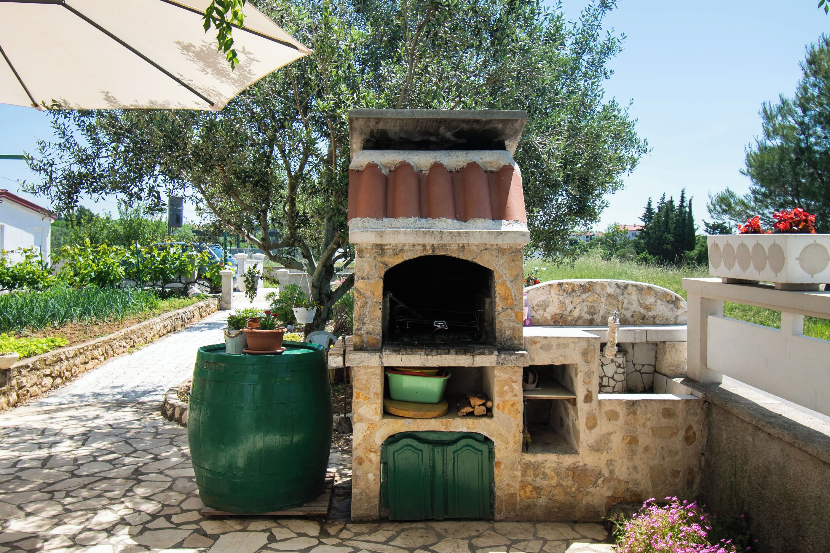 Aire de pique-nique/barbecue