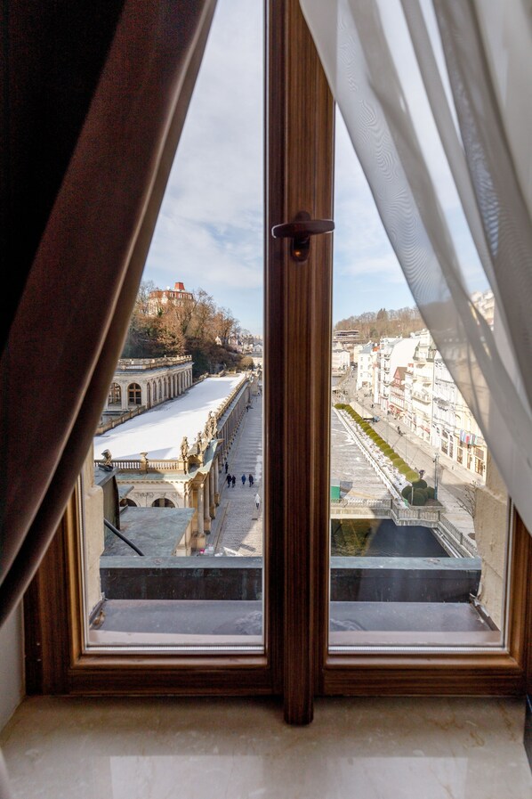 Apartment, 1 Bedroom, Kitchenette, City View (5) | City view - Apartments Menuet (Karlovy Vary)