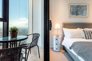 1 habitación y ropa de cama 