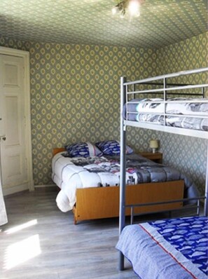 Family Room | Iron/ironing board, free cribs/infant beds, free WiFi, bed sheets - Chambres d'Hotes Chateau d'Arcis (Rosières)