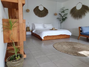 Comfort-Villa, 2 Schlafzimmer, eigener Pool | 2 Schlafzimmer, Zimmersafe, Schreibtisch, kostenloses WLAN