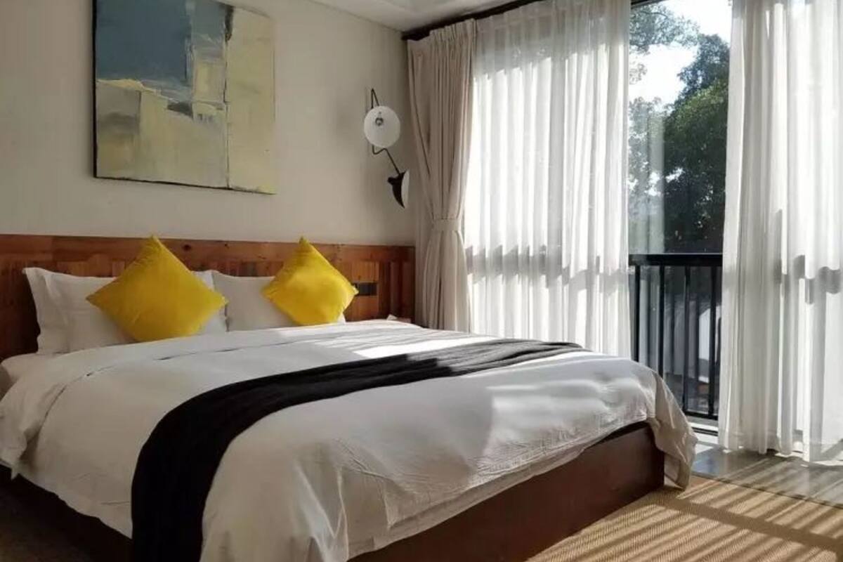 Comfort-Doppelzimmer, Nichtraucher | Verdunkelungsvorhänge, kostenloses WLAN