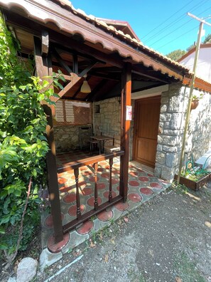 Entrada al alojamiento