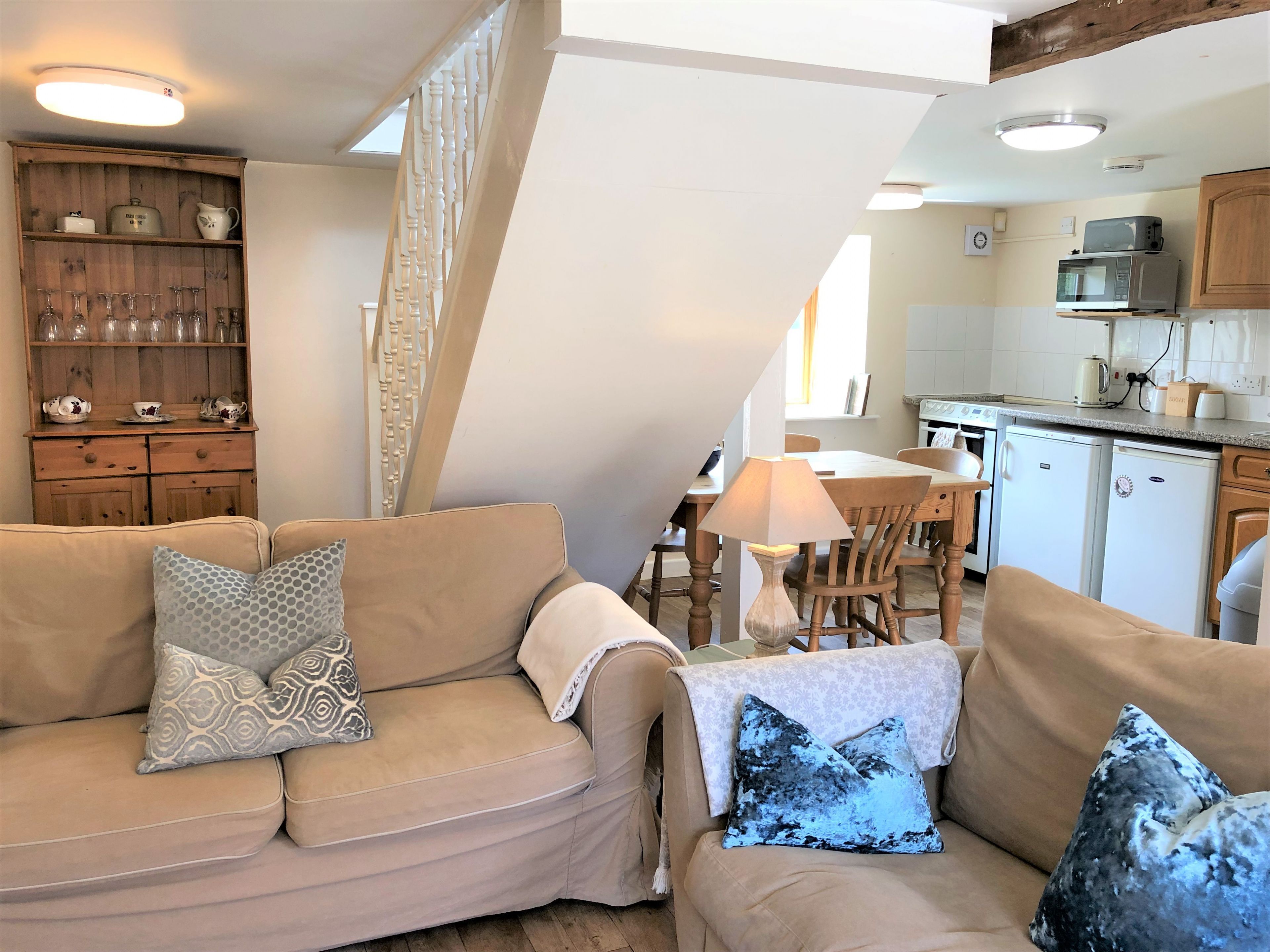 Cottage, 2 Bedrooms (Stable Cottage) | Living room | Flat-screen TV