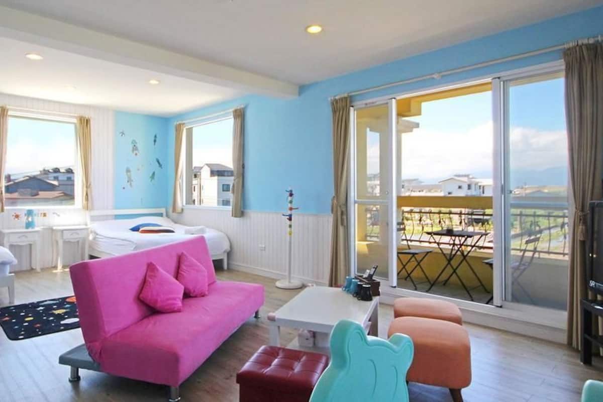 Basic Quadruple Room | Individually decorated, individually furnished, desk, soundproofing