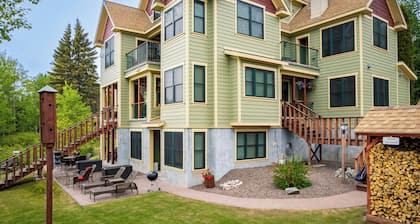 The Inn at Croftville Road Cottages #6. On the Shore of Lake Superior.