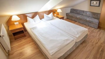 Desk, blackout curtains, cots/infant beds, free WiFi