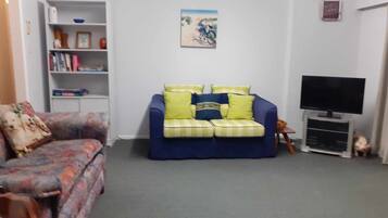 TV, DVD-spiller og bøker