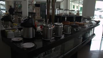 Frokostbuffé er inkludert hver dag